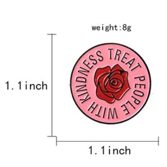 NEW Pink Kindness Pin - 4 for $20 - Picture 3 of 5